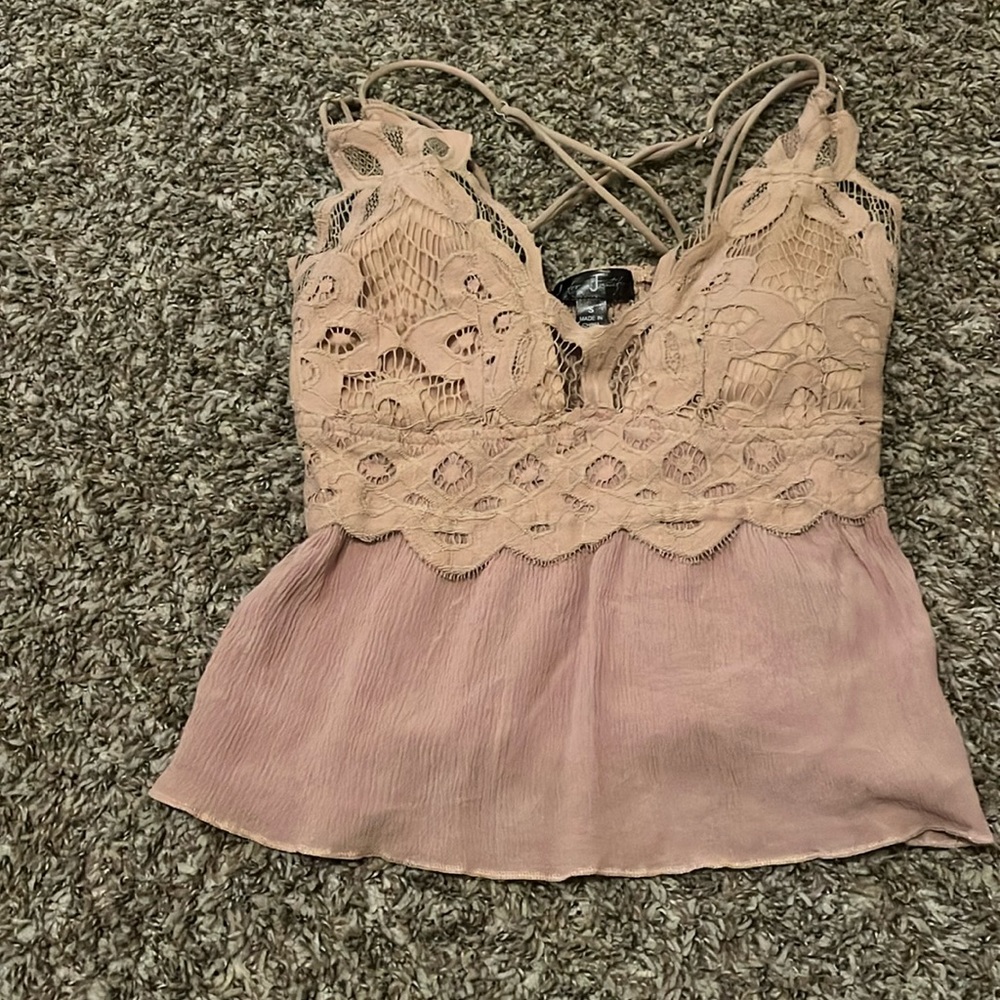 lace crop top